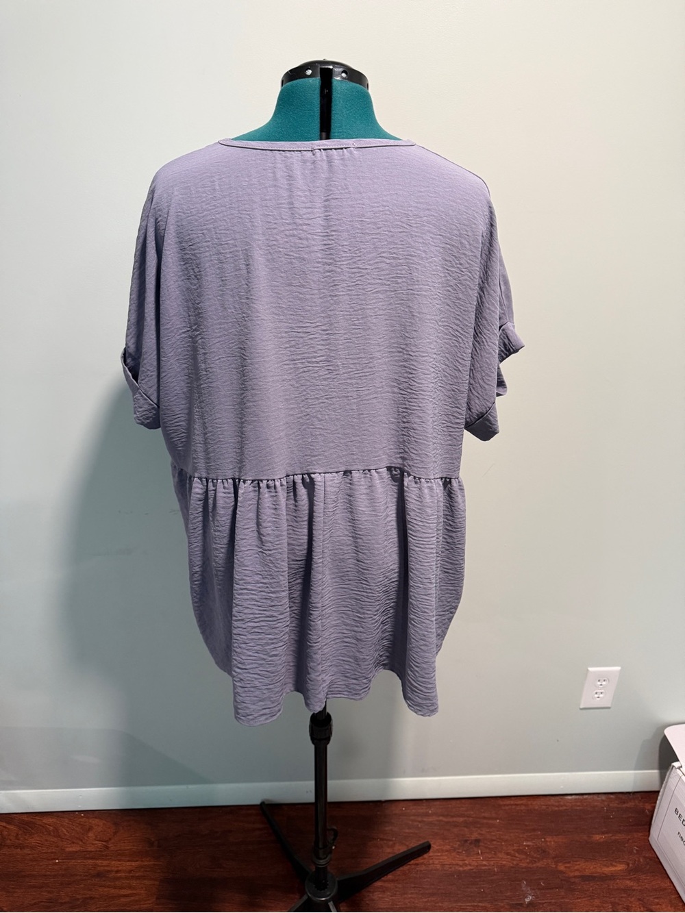 Chic Soul Purple Tunic - Picture 3 of 3